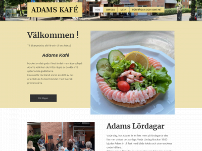 adamskafe.se snapshot
