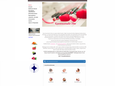 kauneusstudioilme.fi snapshot