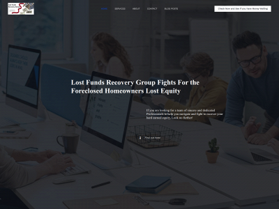 lostfundsrecoverygroup.com snapshot