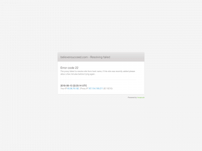 believensucceed.com snapshot