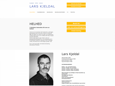 larskjeldal.dk snapshot