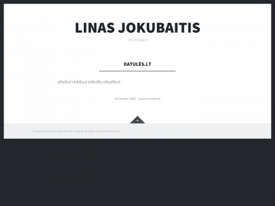 www.linasjokubaitis.lt snapshot