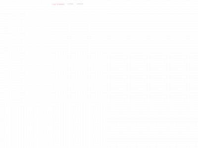 tonyblomdahl.se snapshot