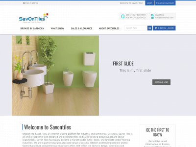 savontiles.com snapshot