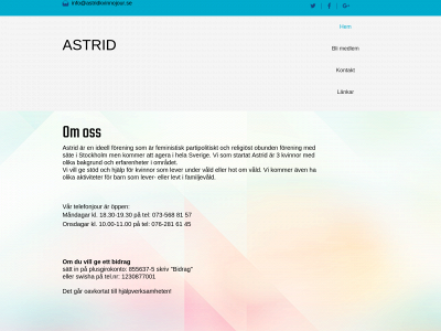 astridkvinnojour.se snapshot