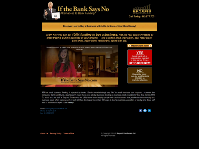 www.ifthebanksaysno.com snapshot