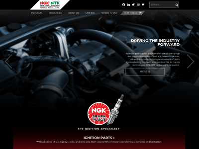 ngksparkplugs.com snapshot
