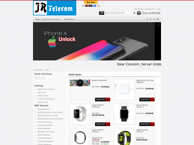 jr-telecom.com snapshot