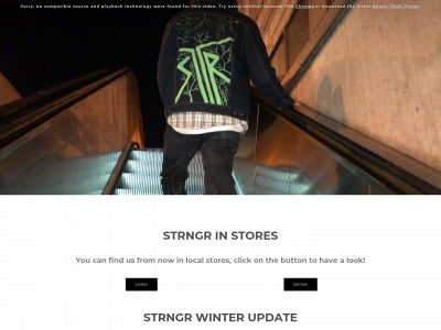 www.strngrclothingcompany.com snapshot