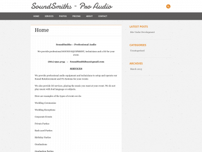 soundsmiths.biz snapshot