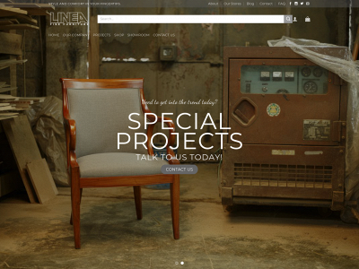 lineafurniture.com snapshot