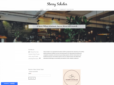 starryscholar.weebly.com snapshot