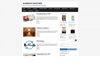 kameronmazurek.com snapshot