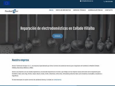 www.technicser-madrid.es snapshot
