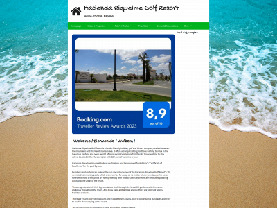 haciendariquelme.website snapshot