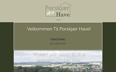 porskjaerhave.dk snapshot