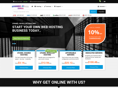 affordabledomains.ca snapshot
