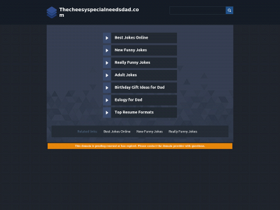 thecheesyspecialneedsdad.com snapshot
