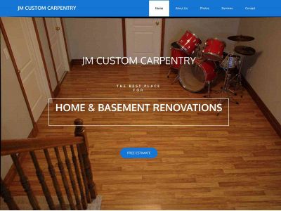 jmcustomcarpentry.ca snapshot
