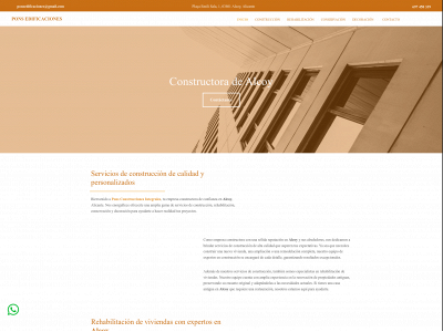 ponsconstruccionesintegrales.es snapshot