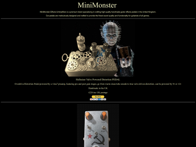 minimonsterguitareffects.com snapshot