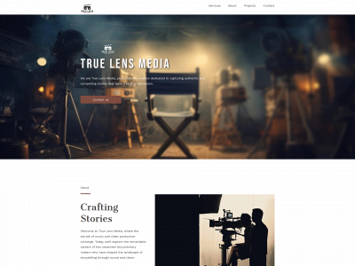 truelensmedia.com snapshot
