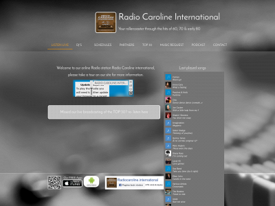 radiocaroline.international snapshot