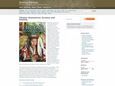 animaldeities.com snapshot