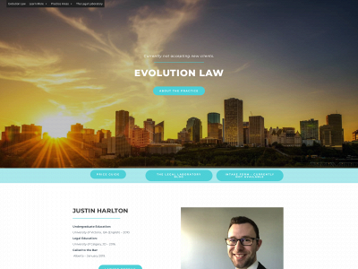evolutionlaw.ca snapshot