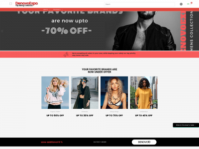 denovoexpo.com snapshot