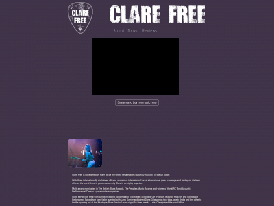 clarefree.co.uk snapshot