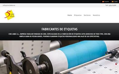 cinclabel.com snapshot