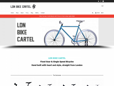 londonbikecartel.co.uk snapshot