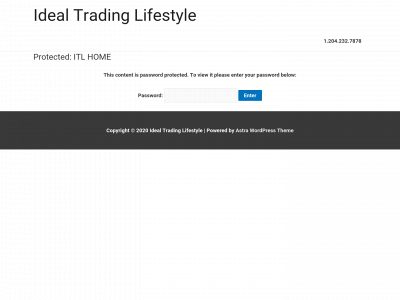 idealtradinglifestyle.com snapshot