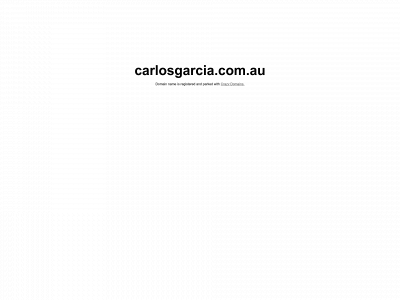 carlosgarcia.com.au snapshot