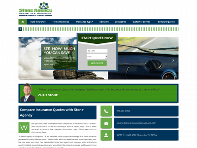 stoneinsurancemagnolia.com snapshot