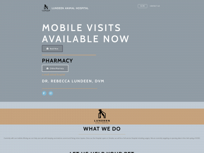 lundeenanimalhospital.com snapshot