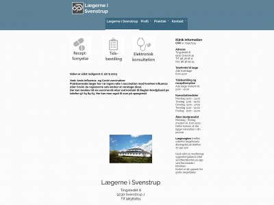 laegerneisvenstrup.dk snapshot