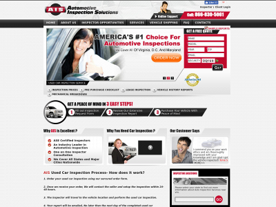 autoinspectionservices.com snapshot
