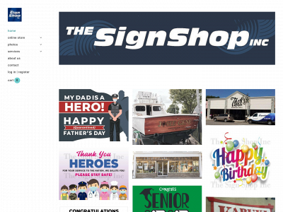 www.thesignshopinc.com snapshot