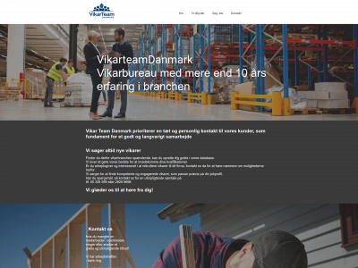 vikarteamdanmark.dk snapshot