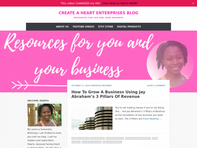 createaheart.com snapshot
