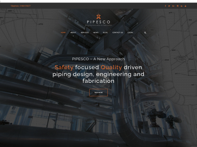 pipesco.co.uk snapshot