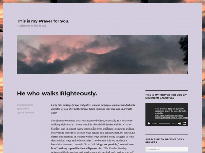 thisismyprayer4u.com snapshot