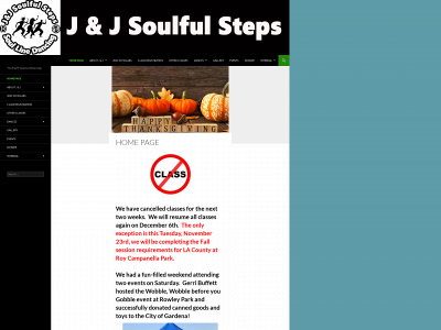 jandjsoulfulsteps.com snapshot