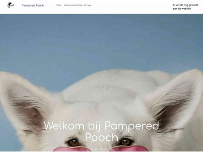 pamperedpooch.nl snapshot
