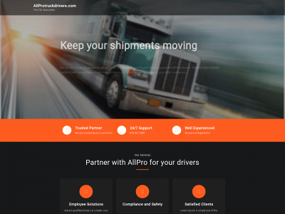 allprotruckdrivers.com snapshot