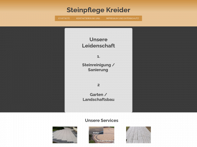 steinreinigung-kreider.de snapshot