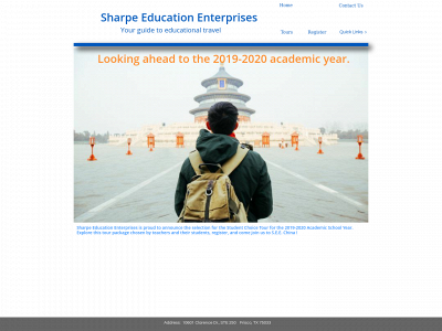 sharpeedu.com snapshot