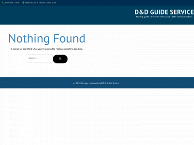 danddguideservice.com snapshot